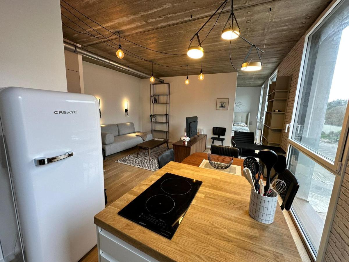 Les Ecrins De St Louis Apartment Brest Bagian luar foto
